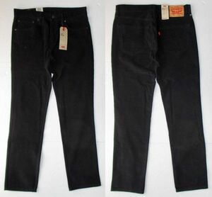 定価8000 新品 リーバイス 04511-3114 W28 L32 511 コーデュロイ ブラック ストレッチ LEVIS ☆