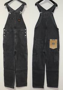 新品 リーバイス 79107-0006 S オーバーオール ユーズドブラック 黒 ボトムス デニム ジーンズ アメカジ LEVIS