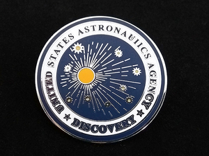 * prompt decision *2001 year cosmos. . Discovery number mission Logo pin badge * movie goods SF*HAL9000 2010 year 