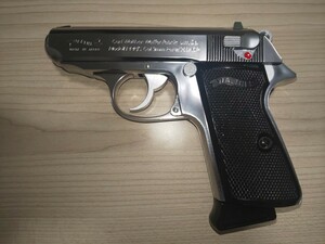 マルゼン ワルサーPPK/S ステンレス ガスブローバック 18才以上用