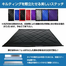 【2枚セット】 トラック 泥除け マット マッドフラップ 500mm×750mm 50cm×75cm ブラック×ブラック 黒縁 黒フチ 泥よけ マッドガード_画像4