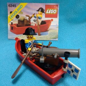 LEGO　レゴ　6245　大砲を積んだボート　南海の勇者シリーズ　オールドレゴ