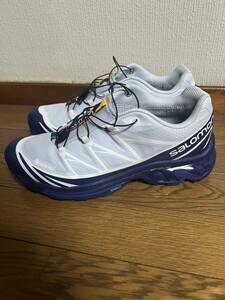 Salomon XT-6 GORE-TEX Blue Printサロモン XT-6 ゴアテックス ブループリント 27.5cm 箱無し 中古 美品