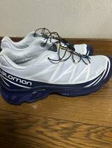 Salomon XT-6 GORE-TEX Blue Printサロモン XT-6 ゴアテックス ブループリント 27.5cm 箱無し 中古 美品_画像4