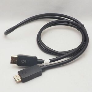 Syncwire DisplayPort HDMI変換 ケーブル 1.5M DP to HDMI 変換 ケーブル 管16681