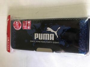 未開封　ピッタントン PUMA 箱型ペンケース マグネッと両面開き　ブラック