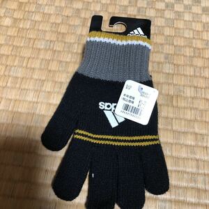 adidas extension extension knitted gloves slipping cease attaching black total height 18 centimeter 