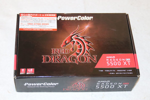 PowerColor AMD RADEON RX 5500XT 8GB DDR6 新品同様