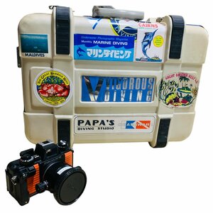 ◆中古品◆Nikon ニコン NIKONOS-V ニコノス 水中カメラ ボディ オレンジ 動作未確認 V56242NL