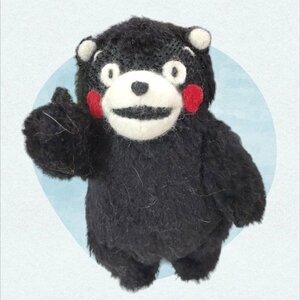 【中古品】 テディベア作家 鶴田 眞利子 「熊本のクマちゃん マリヌヌ」 約12cm くまモン ぬいぐるみ アーティストベア A54250RZZ