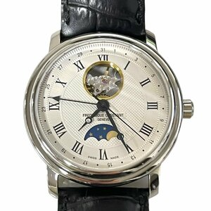 【中古品】FREDERIQUE CONSTANT フレデリックコンスタント FC-330/335X4P4/5/6 文字盤ホワイト ベルト純正 自動巻 メンズ腕時計 hiL791RO