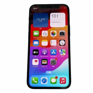 【中古品】初期化済 Apple iPhone12 mini ブルー MGAP3J/A 64GB バッテーリー:84% SIMフリー ソフトバンク 判定:〇 本体のみ L56990RL