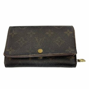 【中古品】LOUIS VUITTON ルイヴィトン モノグラム 折り畳み財布 レディース財布 箱なし 本体のみ L55812RK