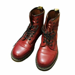 ◆中古品◆Dr. Martens ドクターマーチン ブーツ 1460 ワインレッド系 UK9/EU43サイズ 箱無し E57083NC