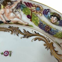 ◆中古品◆リチャードジノリ カポディモンテ プレート 皿 飾り 食器類 kyE5863NN_画像4