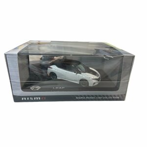 【未使用品】 1/43スケール 日産 モデルカーコレクション リーフ LEAF NISMO(＃XBJ)ver. Bonnet Color ミニカー A57173RG