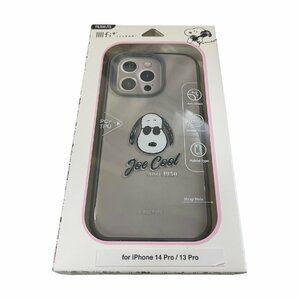 H6-936RZZ 未使用 SNOOPY スヌーピー ピーナッツ スマホケース iPhone 14Pro iPhone 13Pro 対応 IIIIfit CLEAR イーフィット