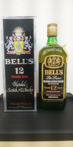 【未開栓】 BELL'S ベルズ 12年 DeLuxe デラックス ブレンデッド SCOTCH スコッチ ウイスキー 750ml 43% kyZ5822K