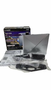 【中古品】 NEC ATERM PA-WX6000HP WIFI6 ホームルーター 無線LAN 周辺機器 箱あり A56986RZZ