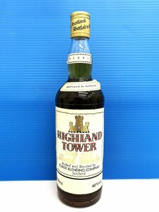aet1-62 【送料無料・未開栓】HIGHLAND TOWER ハイランドタワー Scotch Whisky 750ml 40％ 古酒
