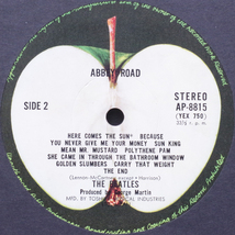 The Beatles / Abbey Road　 AP-8815 '69 JPpress　国内盤 定価¥2000表記_画像4