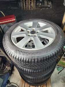 必見！！ コンチネンタル 225/50R17 ノースコンタクト NC6 バリ溝　 PCD108 4本　ボルベットホイール付き　格安売り切り