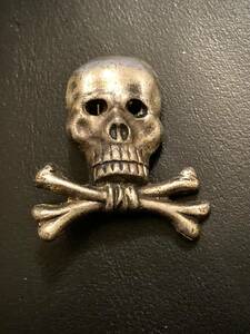 bachi buckle skeleton .....gaikotsu Skull Vintage antique Gabor ring chopper nachistes or g lorry 