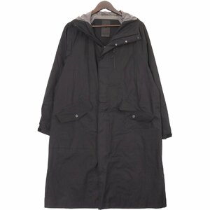 DESCENTE デサント ナイロンフーデッドロングコート　DOUOJC04 メンズ