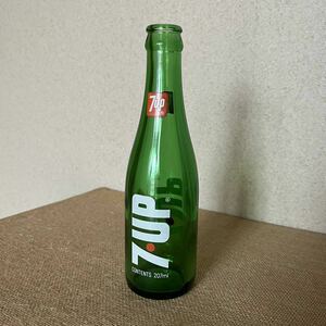 1973年 セブンアップ ガラスボトル / 1973 7up Glass Bottle 207ml Vintage