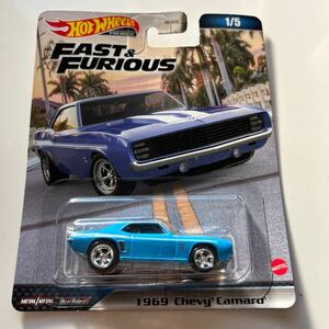 ホットウィール 1969 Chevy Camaro シェビー カマロ ワイルドスピード 