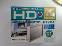【②-D5】HDC-UX500 500GB 外付けハードディスク_画像1