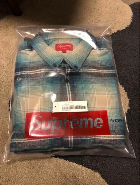 Supreme 23ss week3 / Shadow Plaid Flannelshirt / L