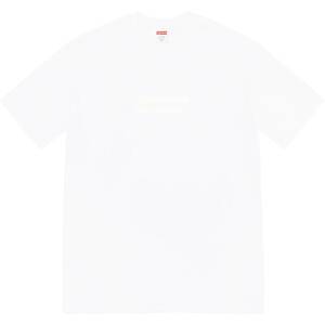 【送料無料】 Mサイズ Supreme Tonal Box Logo Tee White 白 ホワイト シュプリーム トーナル ボックス ロゴ Tシャツ スウェットシャツ