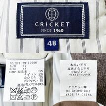 クリケット　CRICKET カシミヤ ウールジャケット　テーラードジャケット　48_画像10