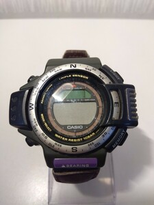 【A752】 CASIO カシオ PROTREK プロトレック DPX-500 トリプルセンサー デジタル 腕時計 メンズ