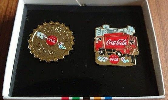 コカ・コーラ　東京オリンピック 　限定品ピンバッジ