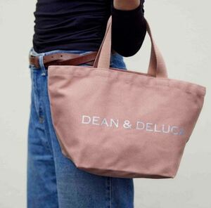 新品　DEAN&DELUCA チャリティートート Sサイズ コーラルピンク　ディーン アンド デルーカ