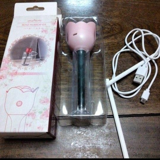 バラ型ミニ加湿器 薔薇 ばら ローズ 株式会社 音光