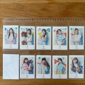 NiziU【運動会 フォトカードセット】