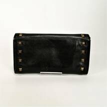 DIESEL 財布 ディーゼル 長財布 レザー 本革 ウォレット ブラック【USED品】 22 00579_画像2