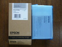 EPSON　エプソン純正インク　ICLGY36A　ライトグレー　PX-6500　PX-6550