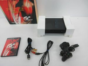 静◆SONY/PlayStation2/プレイステーション2/PS2/GT3 Racing PackSCPH-35000 本体セット/現状品◆K-3809