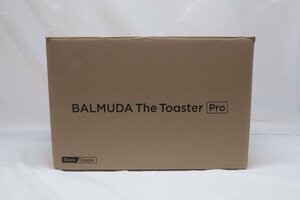 ★【BALMUDA/バルミューダ】The Toaster Pro スチームトースター(2枚焼き) ブラック K11A-SE-BK 未使用品/ab4456