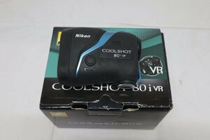 【Nikon/ニコン】ゴルフ用レーザー距離計 COOLSHOT 80 I VR 中古品 動作確認済み/ab4524
