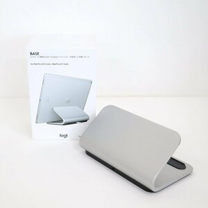 【Logicool/ロジクール】iD10 BASE iPad Pro用 充電スタンド シルバー ジャンク品/ts0156