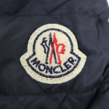 【MONCLER】モンクレール フード付きジャンパー ネイビー キッズ 男の子 130cm/LONGUE SAISON/アウター/上着/2j2041_画像5