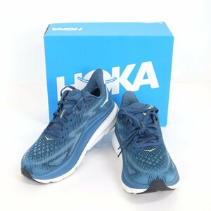 【HOKA ONEONE/ホカオネオネ】クリフトン9 ランニングシューズ 1127895 MOBS 25cm 未使用/ts0159