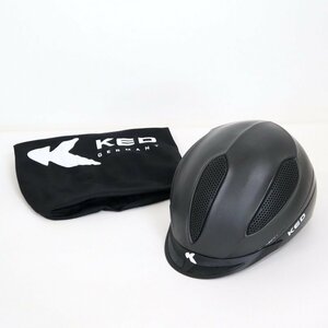 【KED/ケーイーディー】乗馬 ヘルメット マットブラック ドイツ製 乗馬用品/is0196