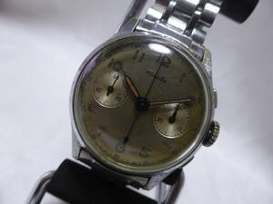 NIVADA*nibada? hand winding chronograph men's wristwatch * translation 