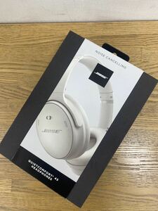 ◆新品未開封 BOSE QuietComfort 45 headphones Limited Edition ホワイト[ワイヤレスノイズキャンセリングヘッドホン] 保証付